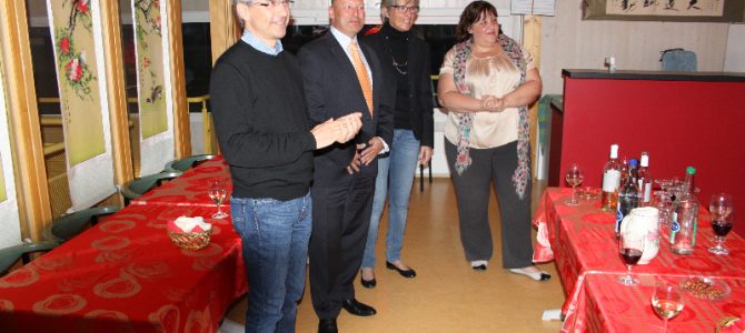 Mars 2014 – Remise du chèque de l’Association des employés de Givaudan – Confignon