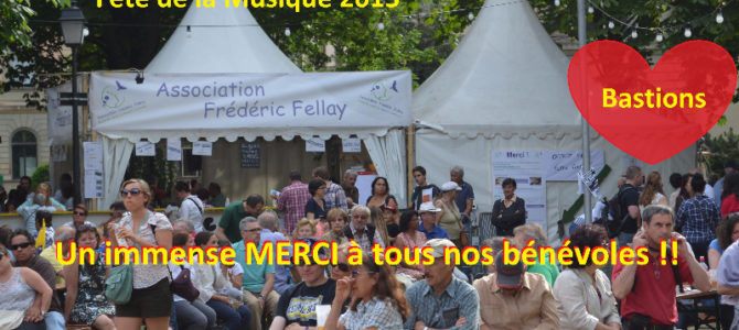 Juin 2015 –  Fête de la Musique – Bastions – Genève