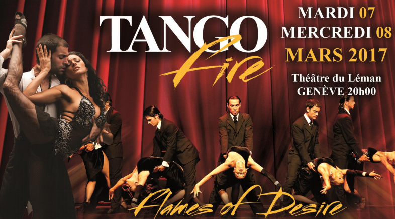 Tango Fire les 7 et 8 mars au Théâtre du Léman