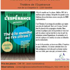 Flyer théâtre