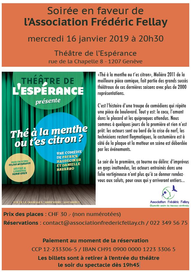 Flyer théâtre